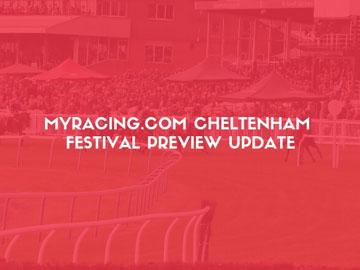 Promotional banner for news article about cheltenham festival.