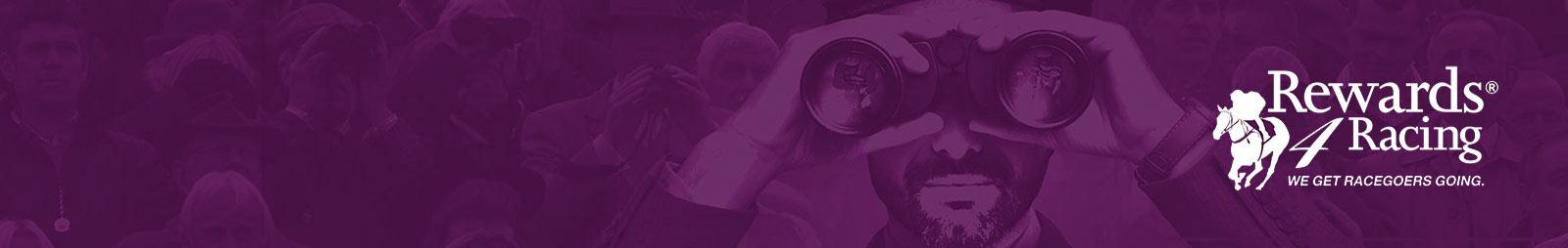 Promotional banner for Rewards4racing.